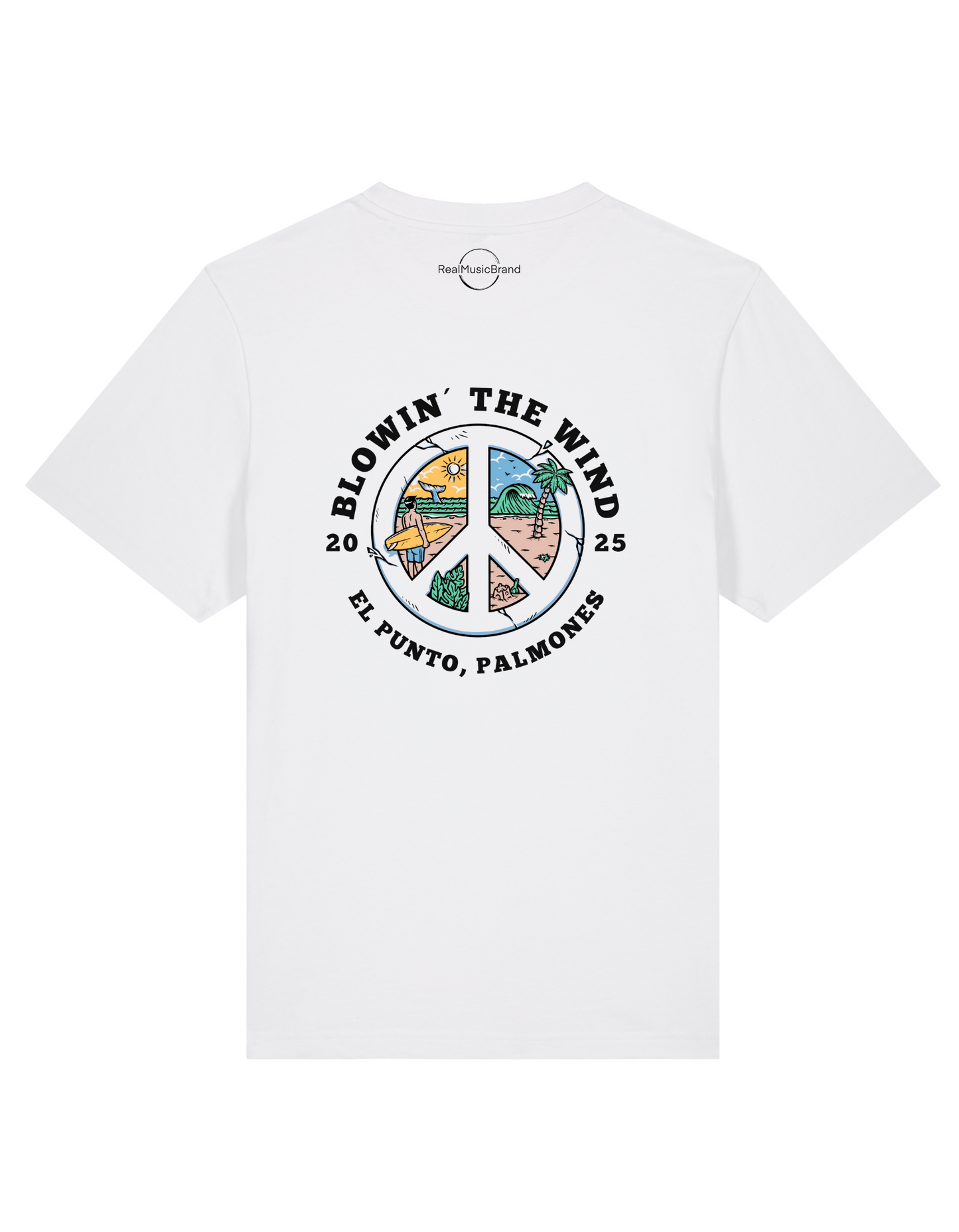 CAMISETA BLOWING THE WIND PALMONES