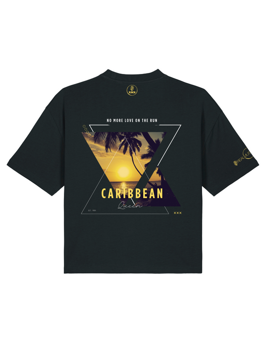 CAMISETA CARIBBEAN QUEEN BLACK